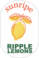 Sunripe ripple lemons sticker